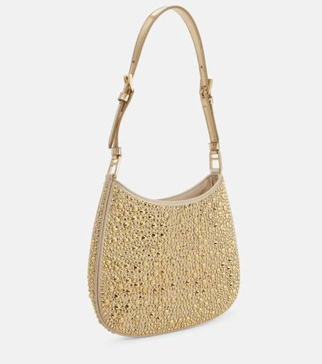 Prada Cleo embellished satin shoulder bag 4