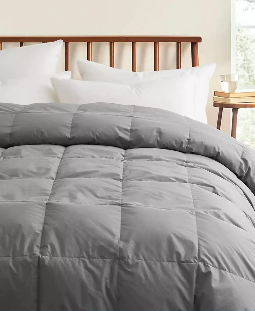 UNIKOME All Season 300 Thread Count Cotton Goose Down Fiber Comforter 1