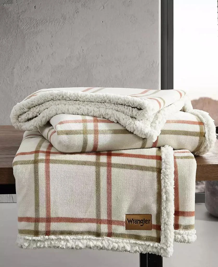 Wrangler Colt Ultra Soft Plush Throw, 60" x 50" 1