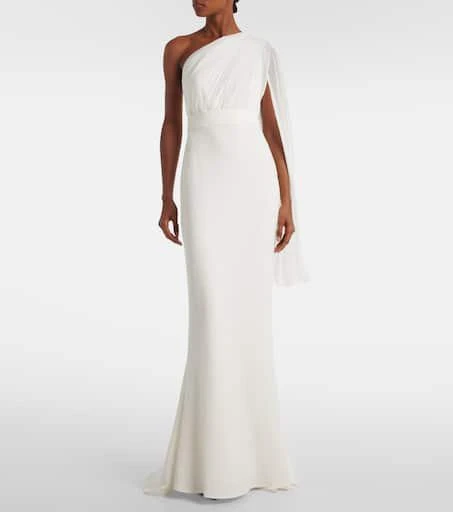 Max Mara Bridal Lorena chiffon and cady gown 2