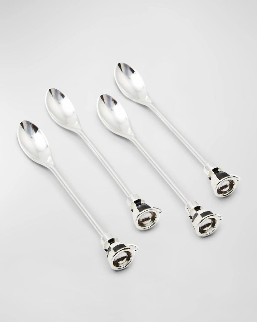 MacKenzie-Childs Courtly Espresso Spoons, Set of 4 2