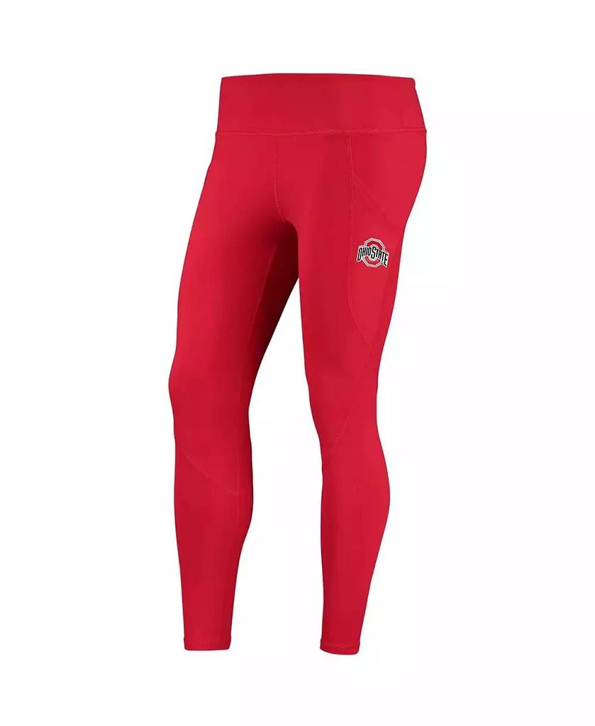 ZooZatz Women's Scarlet Ohio State Buckeyes Pocketed Leggings 2