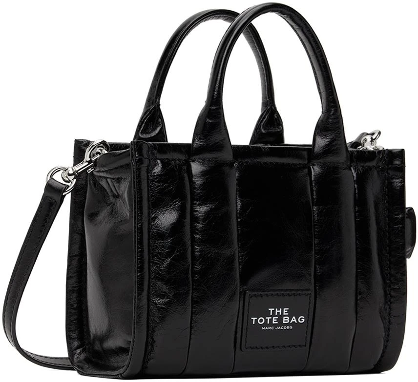 Marc Jacobs Black 'The Shiny Crinkle Mini' Tote 2