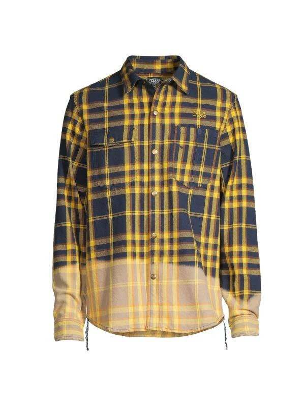 Prps Goods & Co Sill Faded Plaid Shirt 5
