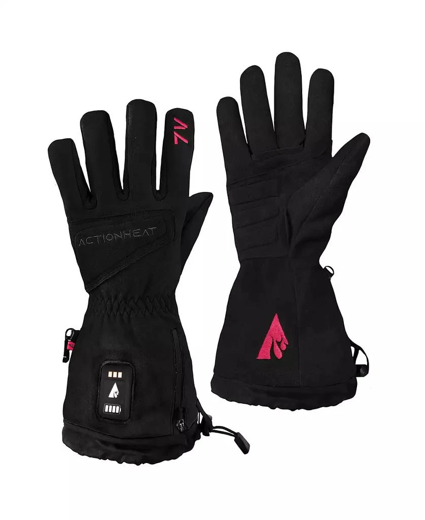 ActionHeat Men's 7V Rugged Leather Heated Work Gloves - Unisex 2