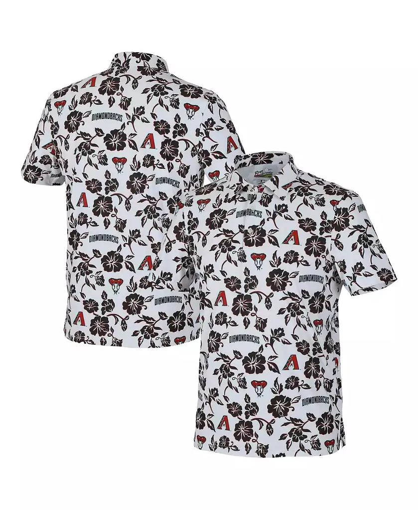 Reyn Spooner Men's White Arizona Diamondbacks Pua Performance Polo Shirt 1