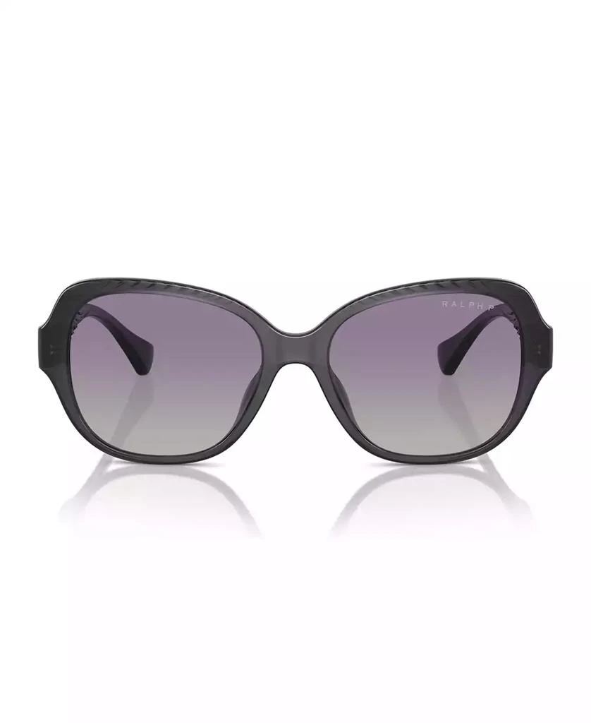 Authentic RALPH LAUREN Womens POLARIZED Sunglasses Amazon.com: Ralph Lauren RA5203 109013 54MM Black Nude/Brown  main image 3