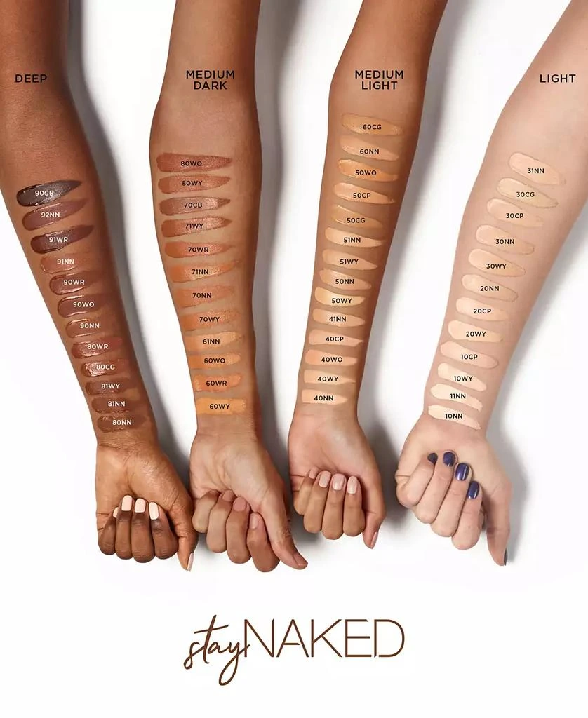 Urban Decay Stay Naked Lightweight Liquid Foundation, 1 oz. 4