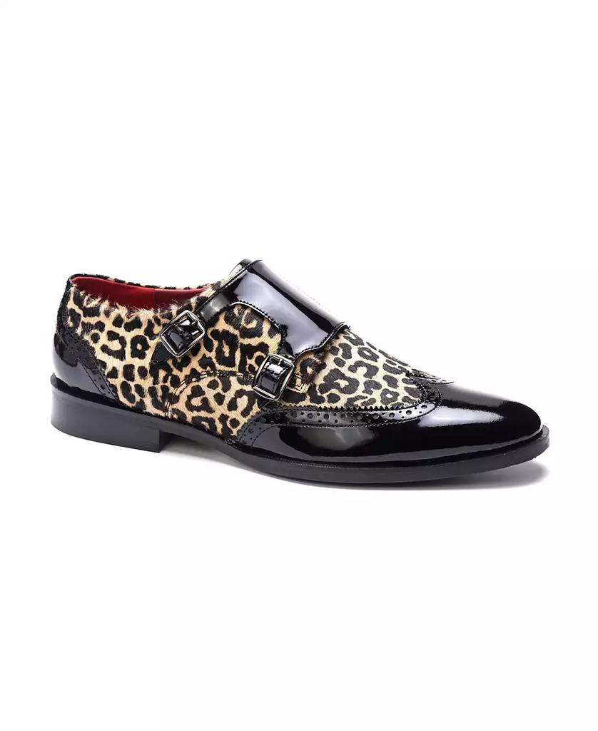 CARLOS by Carlos Santana Men's Kai Double Monk Strap Shoe