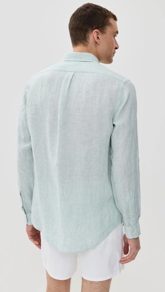 Ralph Lauren Striped Long Sleeve Linen Shirt 2