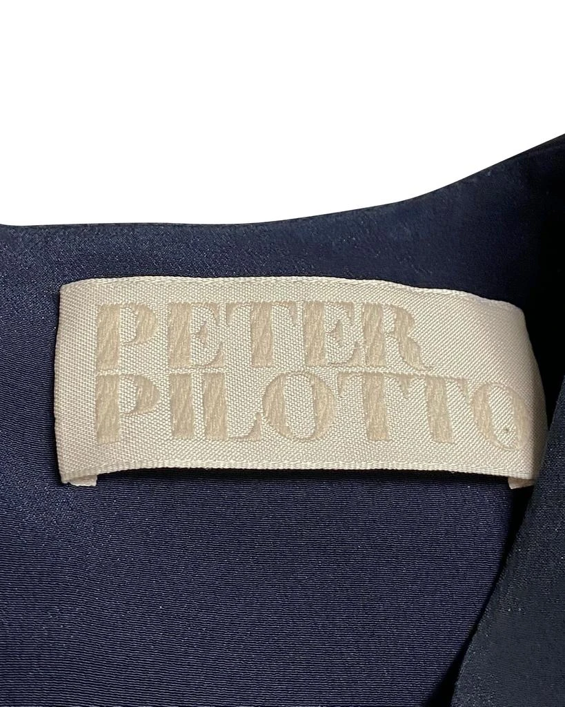 PETER PILOTTO Embroidered Dress in Black Silk 3