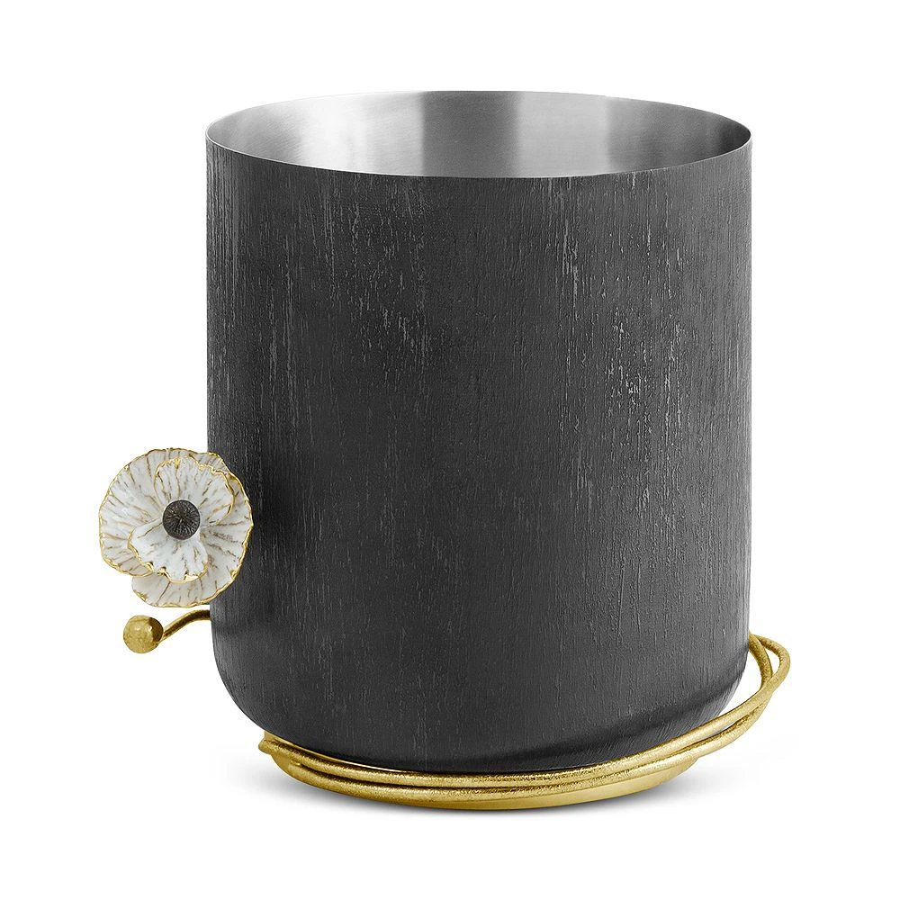 Michael Aram Anemone Waste Basket 1