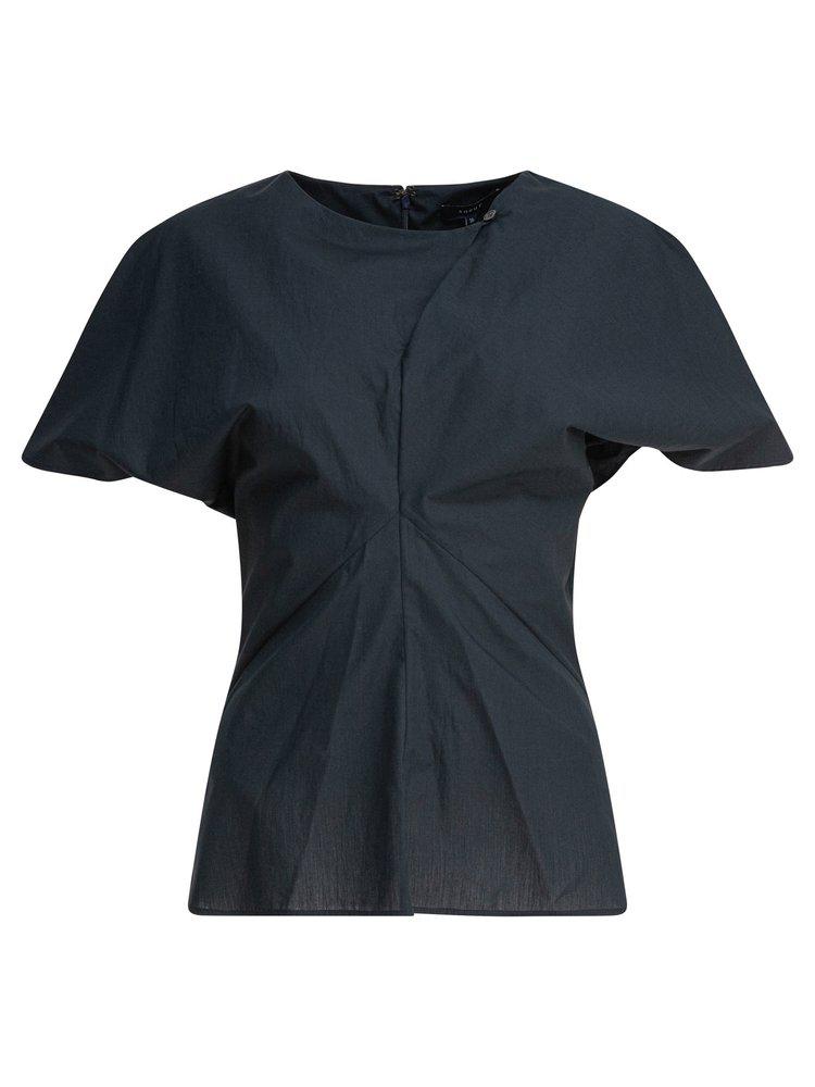 Soeur Soeur Asymmetric Short Sleeve Top