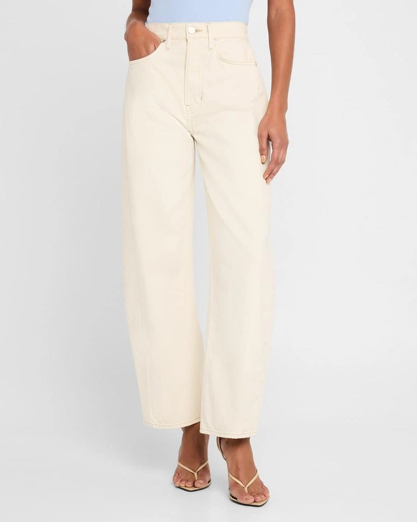 VERONICA BEARD Ryder High-Rise Saddle Jeans 4
