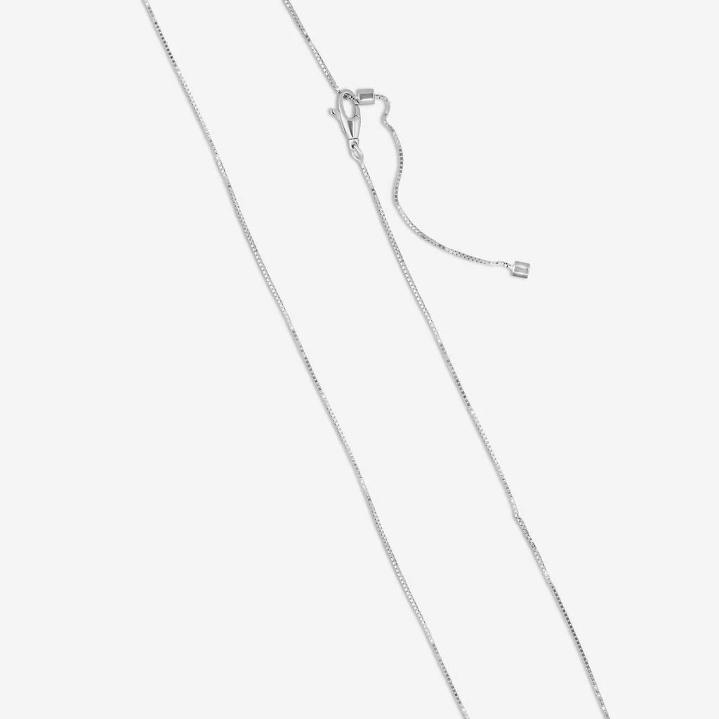 Gucci Gucci Link to Love 18K White Gold Cross Pendant Necklace YBB75893700200U-copy 3