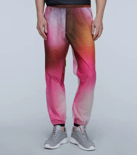 Prada printed technical pants 3