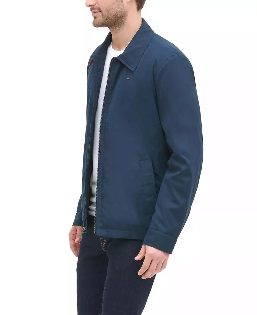 Tommy Hilfiger Men's Classic Front-Zip Filled Micro-Twill Jacket 4