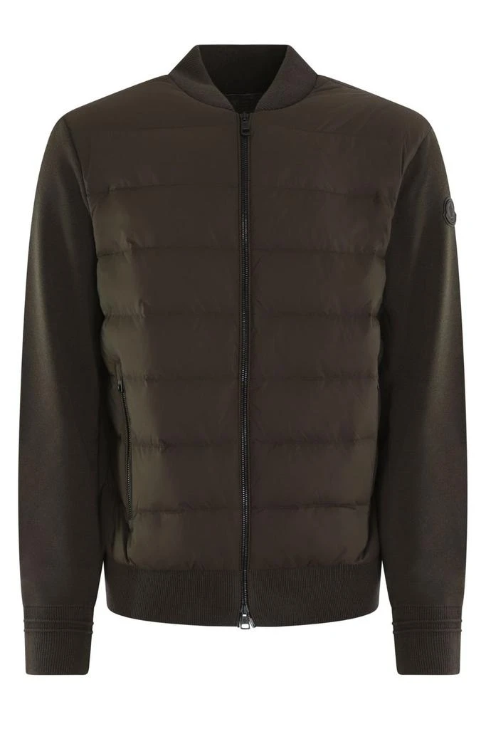 Moncler Moncler Padded Zip-Up Cardigan 1