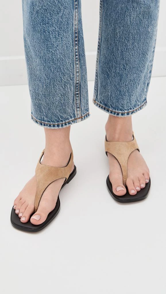 Madewell Piaule Thong Ankle Strap Sandals 2