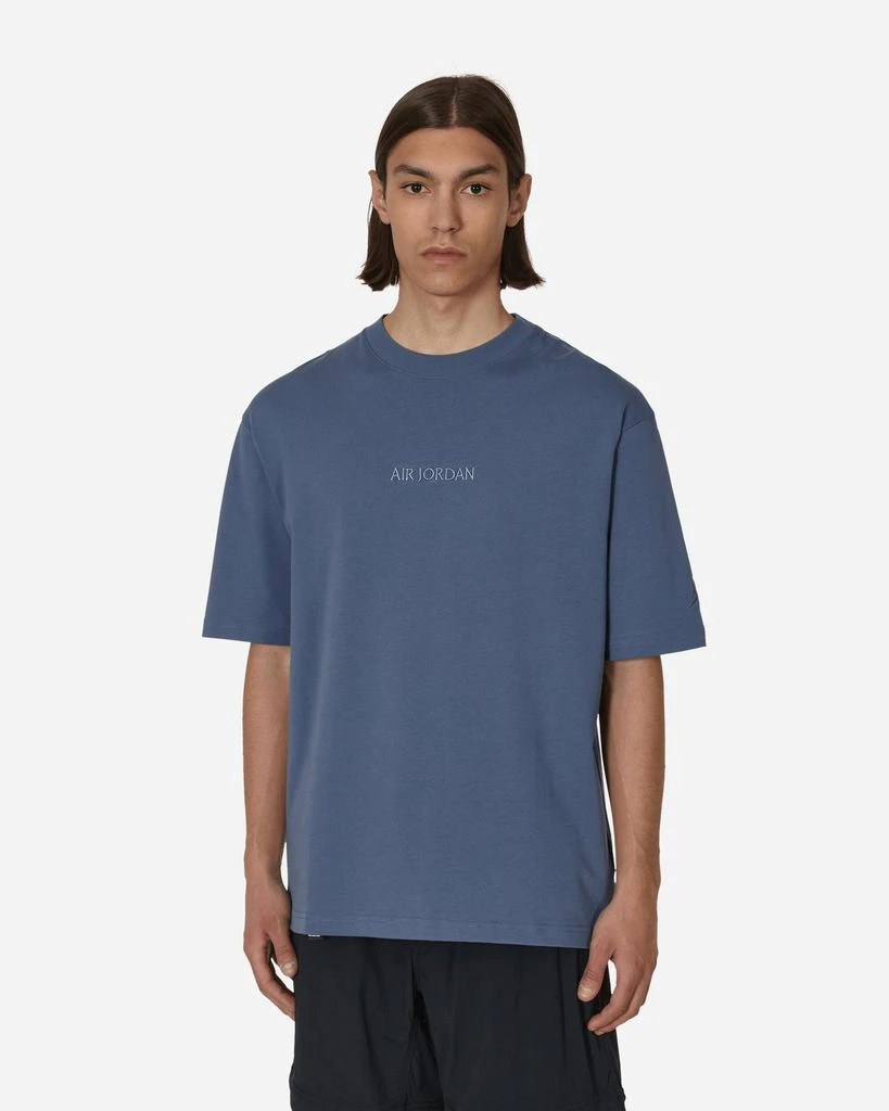 Jordan Wordmark T-Shirt Diffused Blue 1