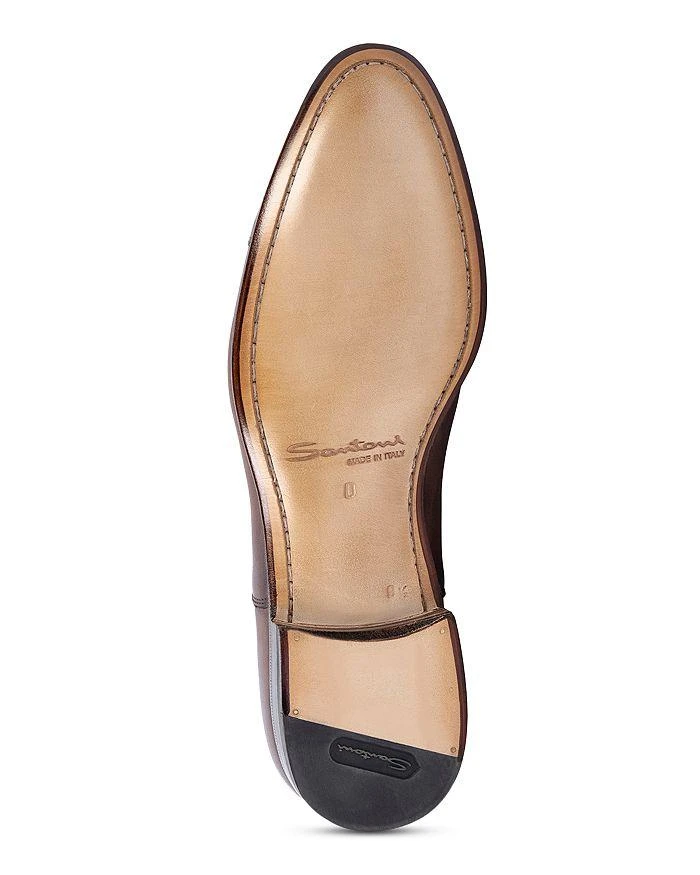 Santoni Men's Darian Cap Toe Dress Shoes 7