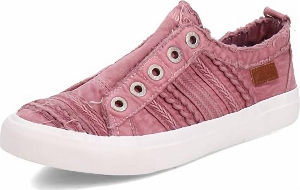 Blowfish Women's Parlane Canvas Sneakers In Acai Color Washed