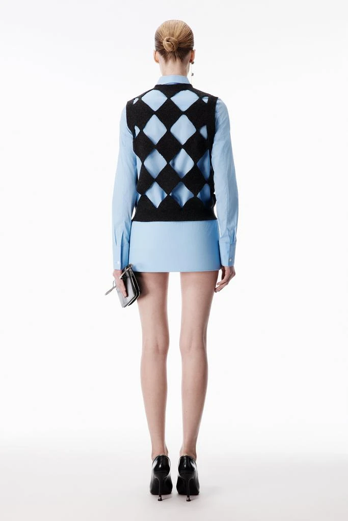 Alexander Wang Slashed V-Neck Vest 5