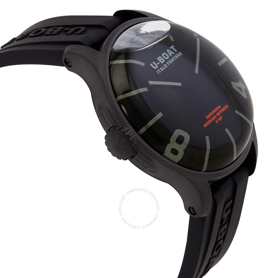 U-Boat Darkmoon Quartz Black Dial Men's Watch 9544