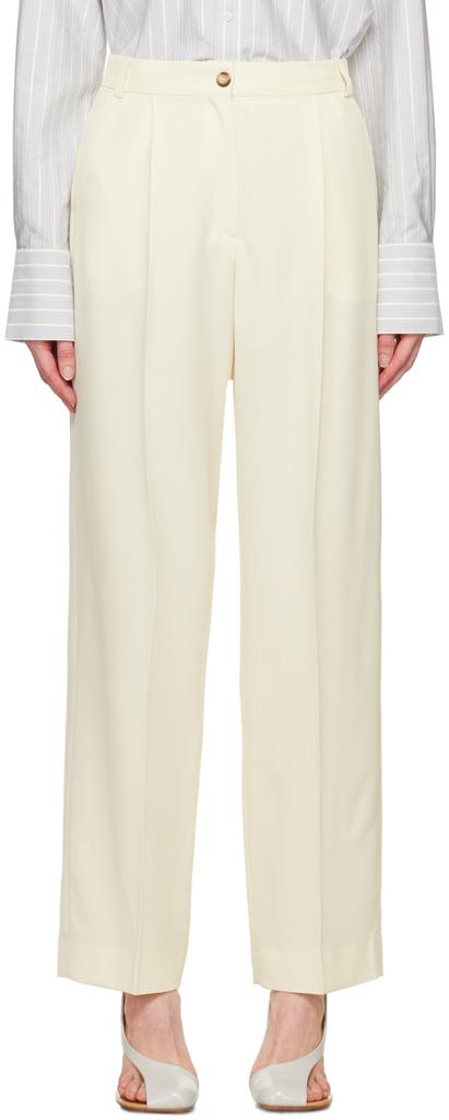 La Collection Off-White Constance Trousers