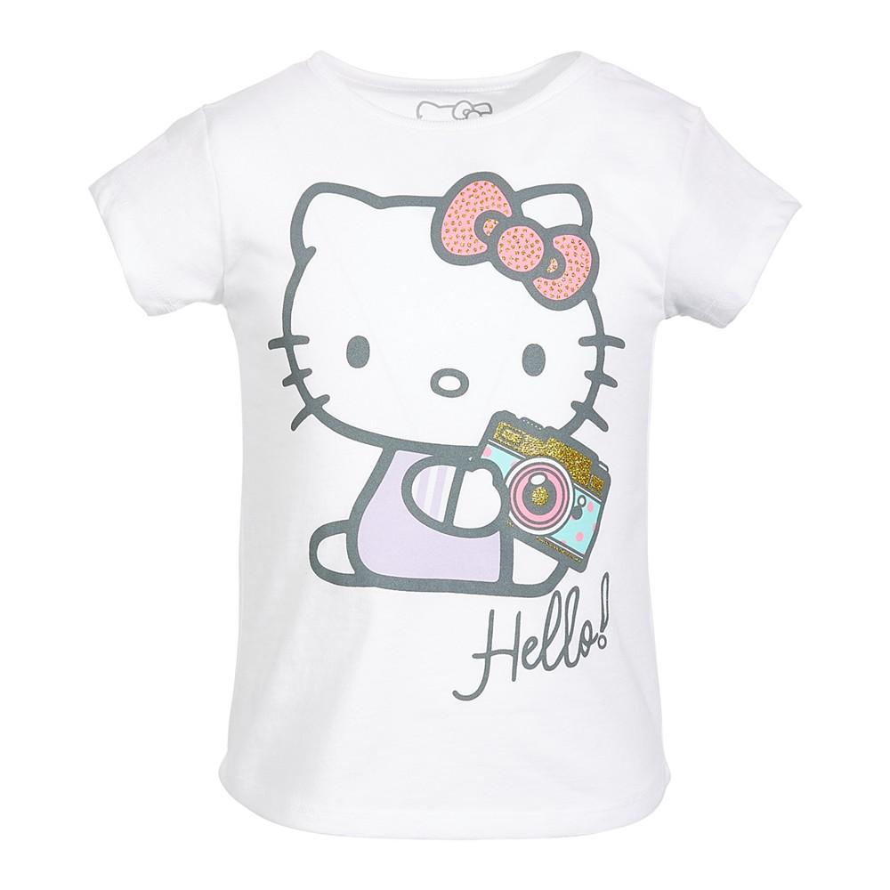 Hello Kitty Little Girls Camera Graphic Tee