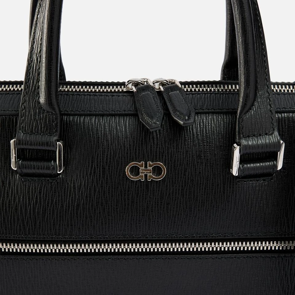 Salvatore Ferragamo Ferragamo Textured Leather Briefcase 4