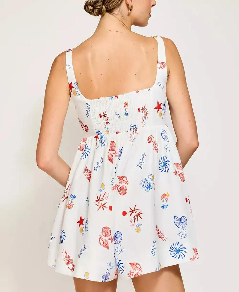 Line & Dot Women's Reeta Sweetheart-Neck Romper 3