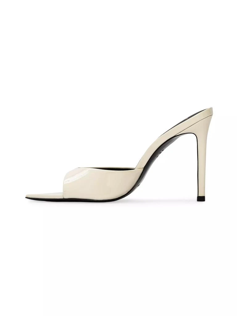 Black Suede Studio Brea High Heel Mules 5