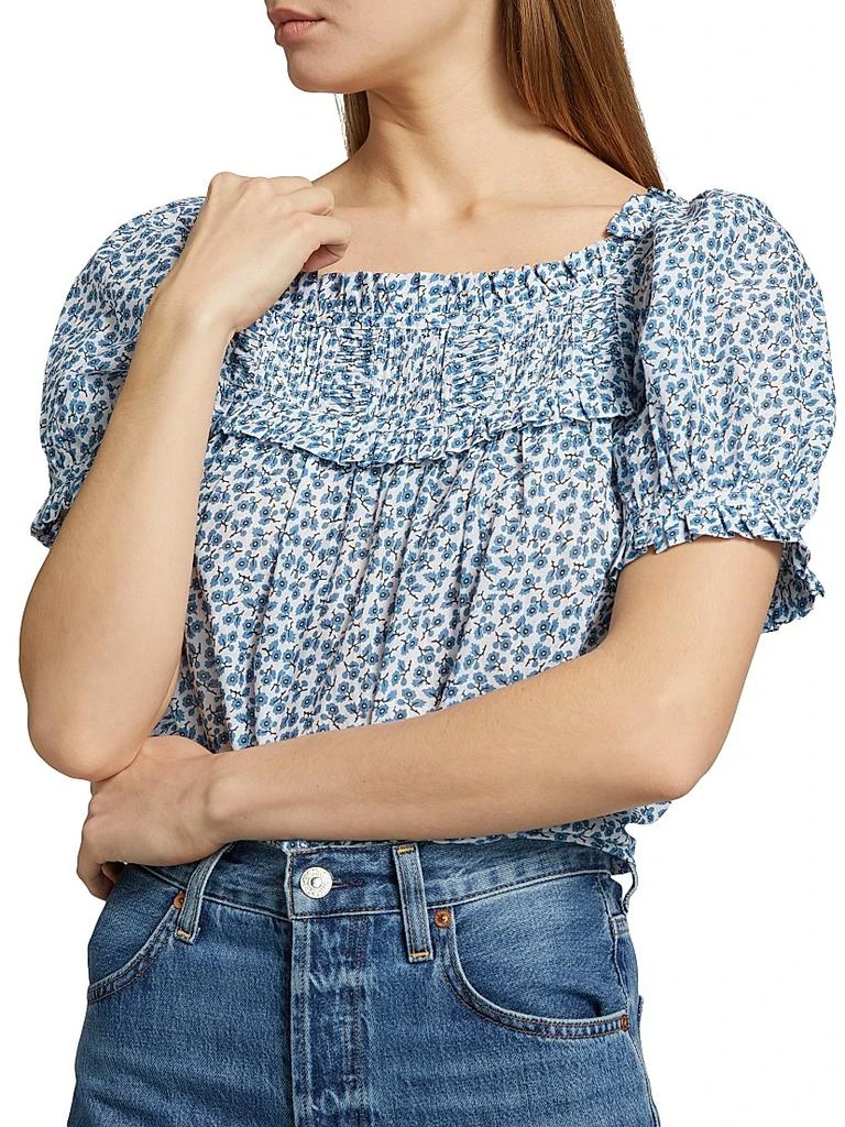 DÔEN Frances Floral Cotton Top 6