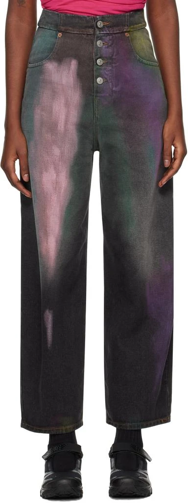 MM6 Multicolor 5-Pocket Jeans 1