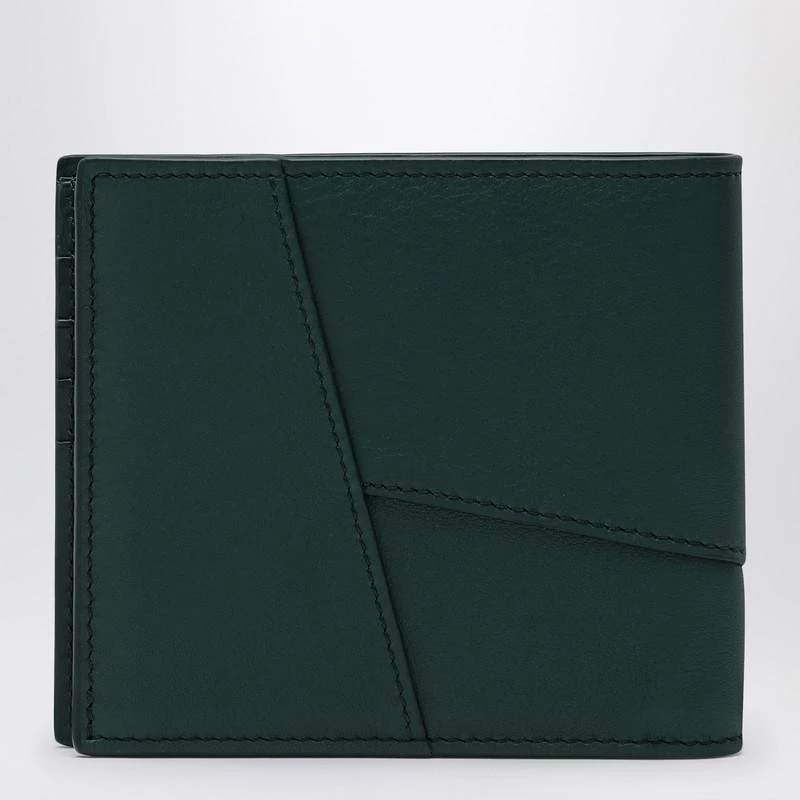 Loewe Green Puzzle bi-fold wallet 3