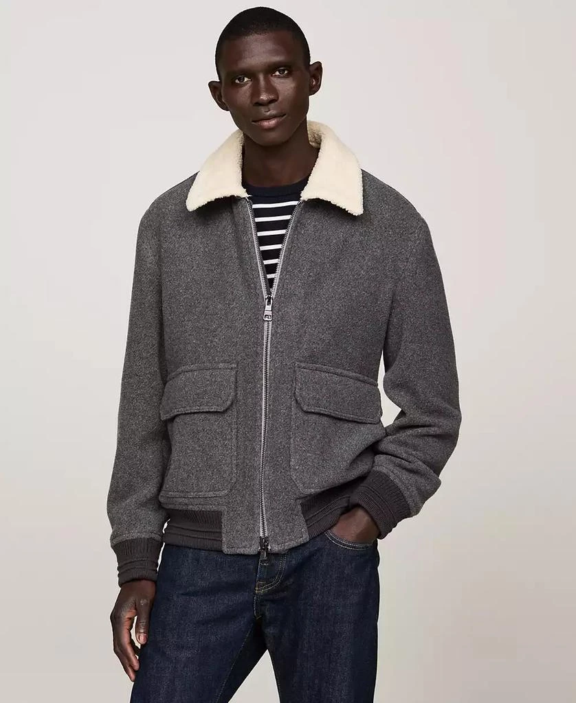 Tommy Hilfiger Men's Zip Front Flight Jacket 1