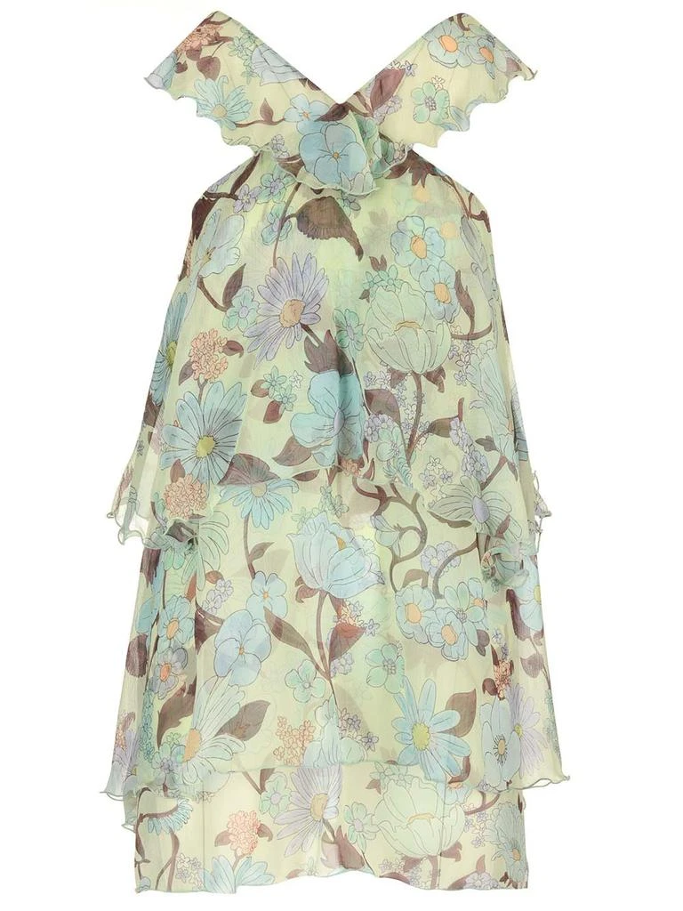 Stella McCartney Stella McCartney Floral Print Filly Mini Dress 1