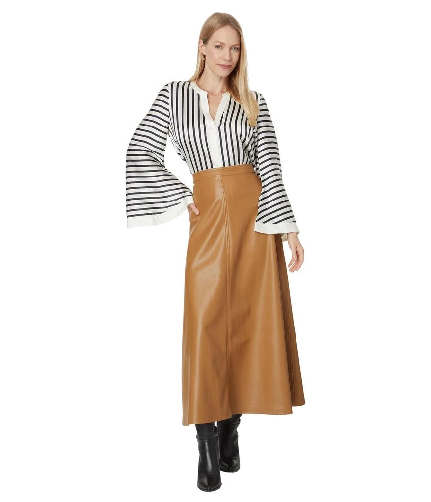 Vince Camuto Center Seam Maxi Skirt With Tops 4