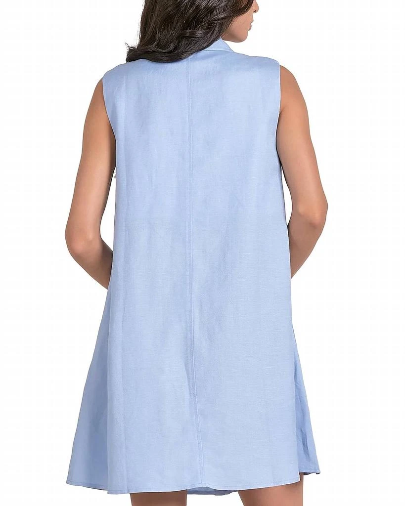 Elan Elan - Collared Mini Shirt Dress 3