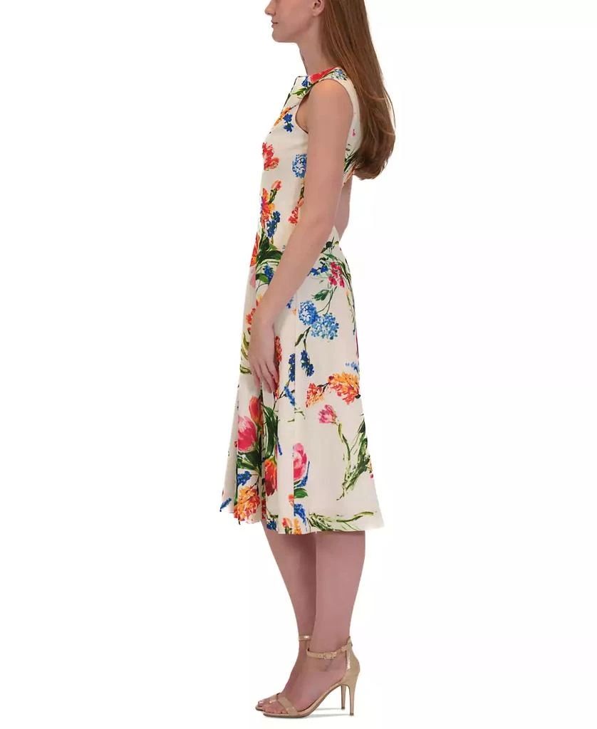 Donna Ricco Women's Floral-Print Midi Dress 2