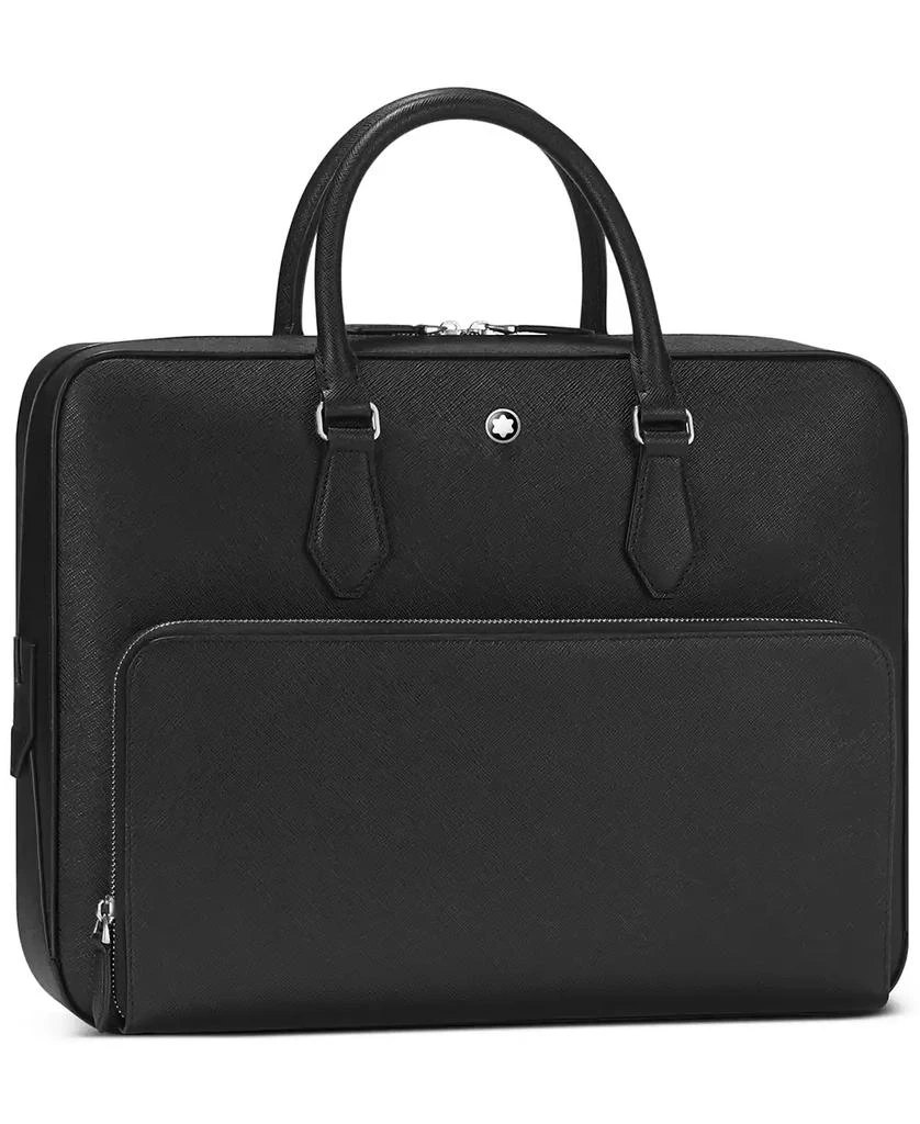 MontBlanc Sartorial Medium Leather Briefcase Document Case 3