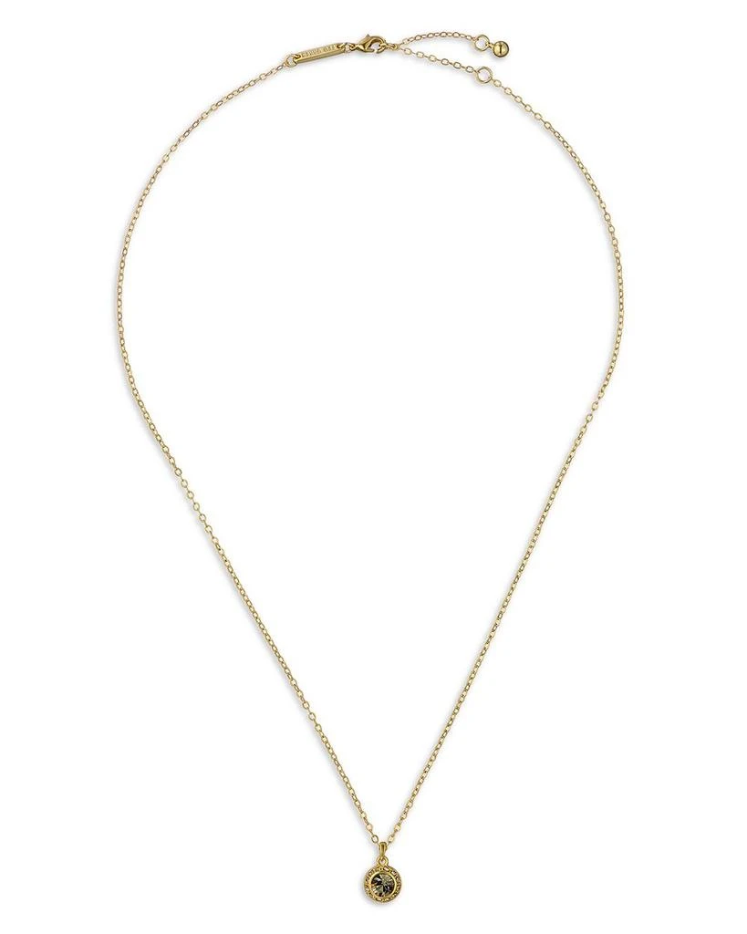 Ted Baker London Soltell Solitaire Sparkle Crystal Pendant Necklace, 18.8" 1