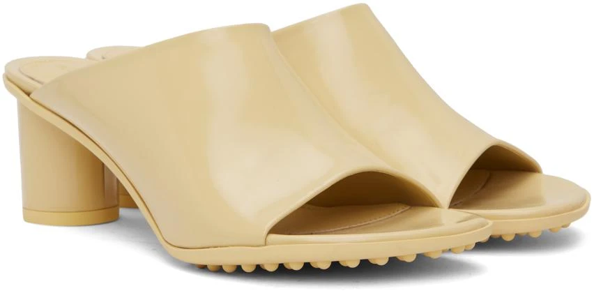 Bottega Veneta Beige Atomic Mules 4