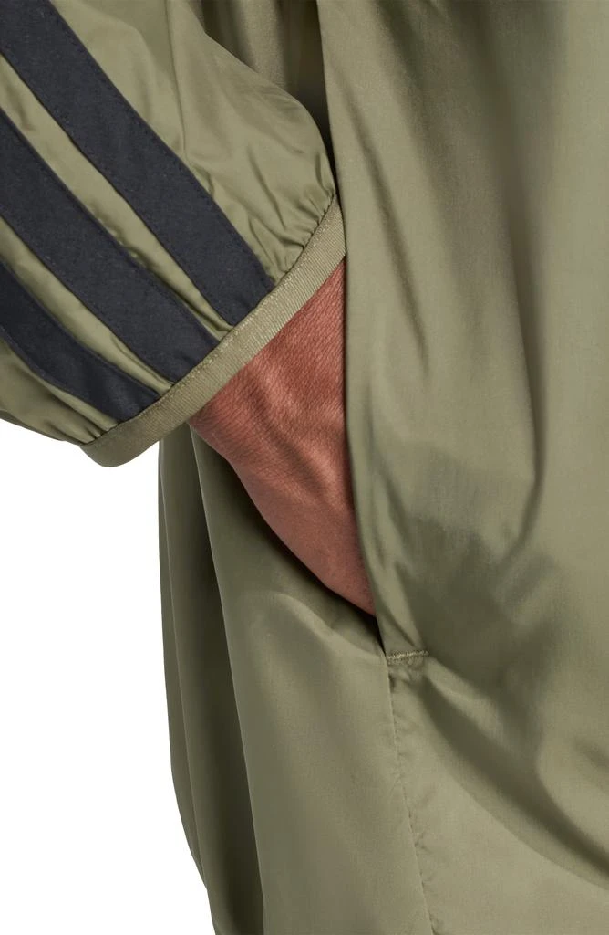 Adidas 3-Stripes Hooded Windbreaker Jacket 3