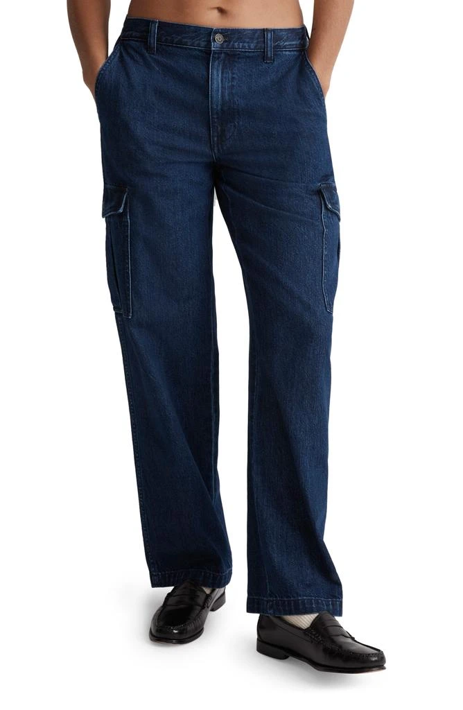 Madewell Low-Slung Straight Cargo Jeans 1