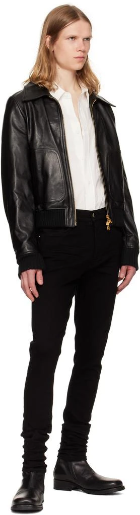 AMIRI Black Stack Jeans 4