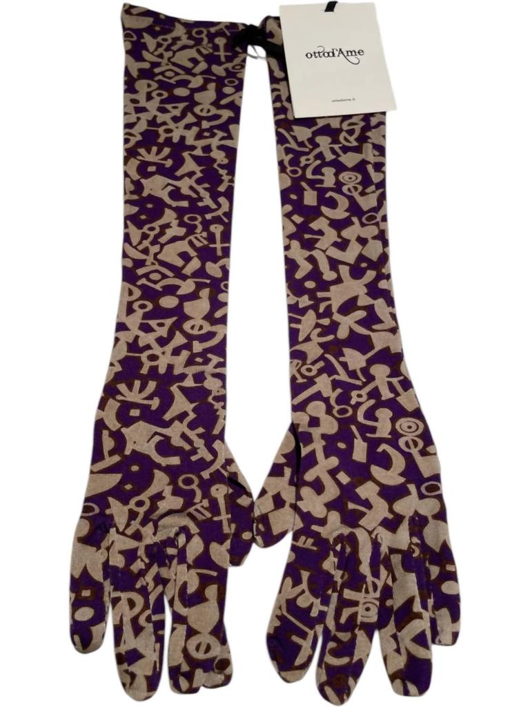 Ottod'Ame Ottod'Ame - Abstract Gloves