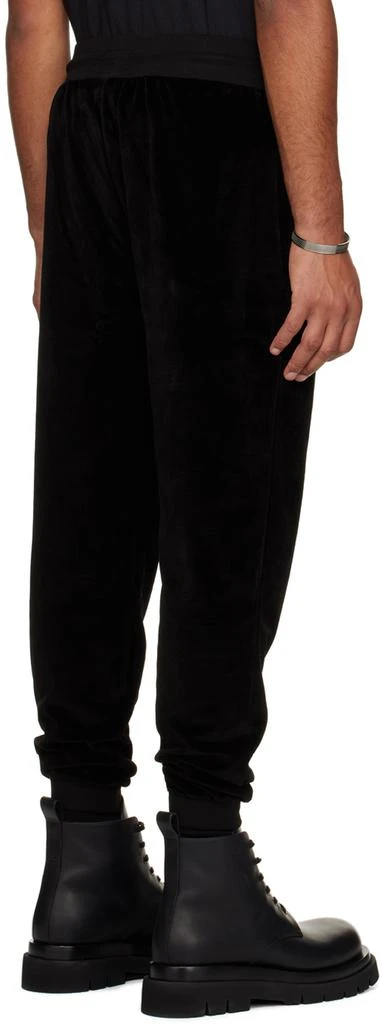 BOSS Black Embroidered Sweatpants 3