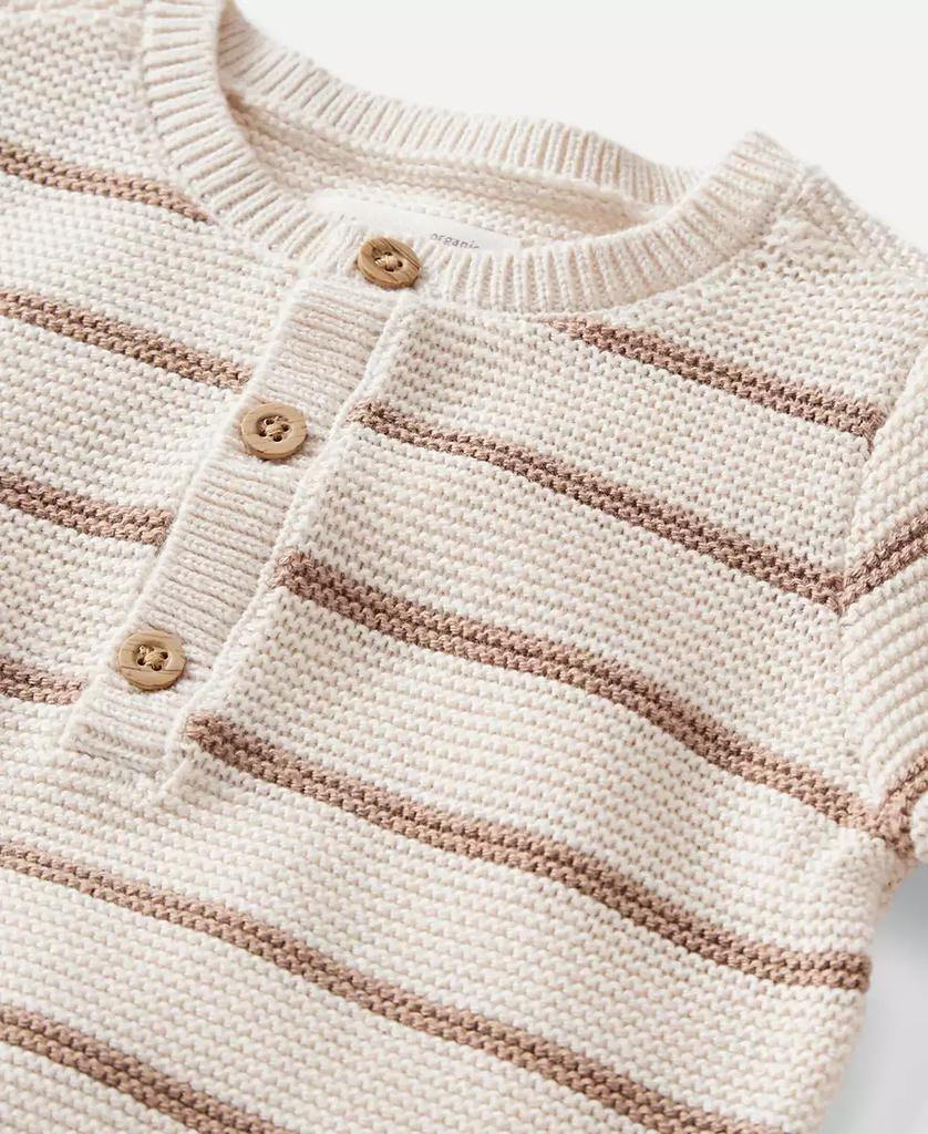 Carter's Baby Boys 2-Pc. Organic Cotton Sweater Knit Topt & Shorts Set
